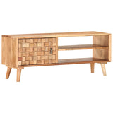 vidaXL TV cabinet 100x30x40 cm solid acacia wood