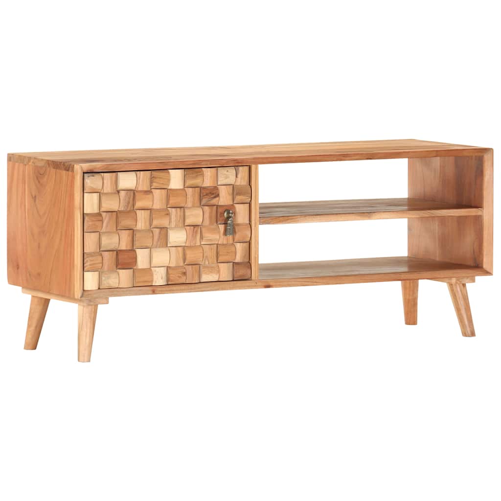 vidaXL TV cabinet 100x30x40 cm solid acacia wood