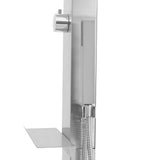 vidaXL Outdoor Shower with Tray HKC Stainless Steel