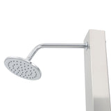 vidaXL Outdoor Shower with Tray HKC Stainless Steel