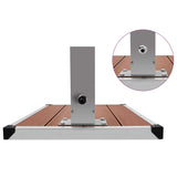 vidaXL Outdoor Shower with Tray HKC Stainless Steel