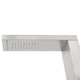 vidaXL Outdoor Shower with Tray HKC Stainless Steel