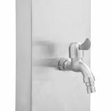 vidaXL Outdoor Shower with Tray HKC Stainless Steel