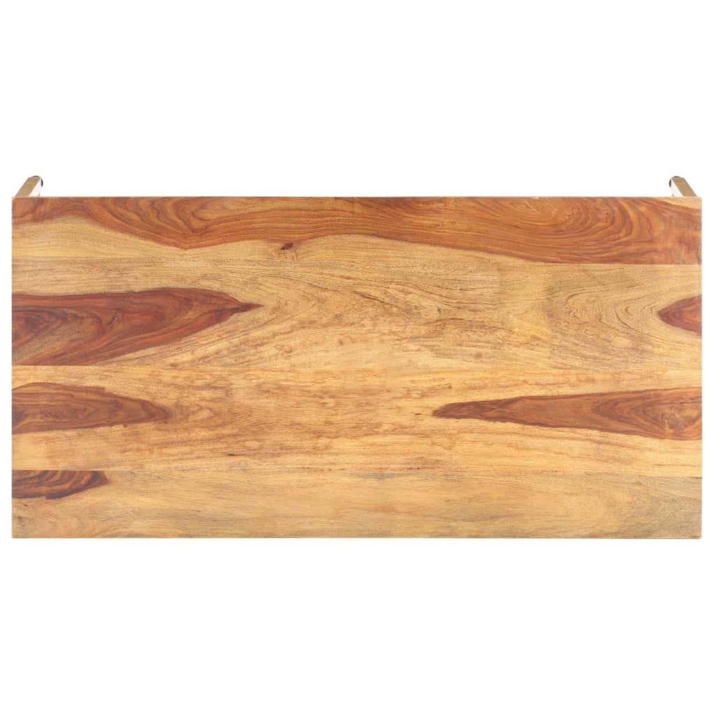 vidaXL Salontafel 120x60x40 cm massief hout