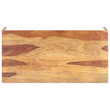 vidaXL Salontafel 120x60x40 cm massief hout