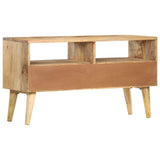 vidaXL TV Cabinet 90x30x50 cm Solid Mango Wood