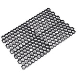 vidaXL Grass Grids 16 pcs 60x40x3 cm plastic green