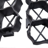vidaXL Grass Grids 16 pcs 60x40x3 cm plastic green