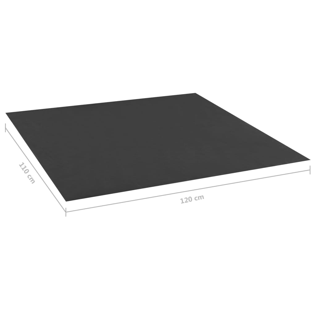 vidaXL Sandbox Liner 120x110 cm black