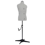 vidaXL Mannequin Adjustable Male Size 37-45 Grey