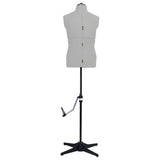 vidaXL Mannequin Adjustable Male Size 37-45 Grey
