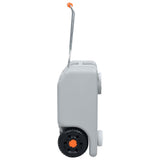 vidaXL Water Tank on Wheels 25 L Blue