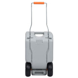 vidaXL Water Tank on Wheels 25 L Blue