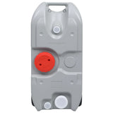 vidaXL Water Tank on Wheels 40 L Blue
