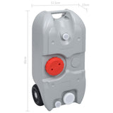 vidaXL Water Tank on Wheels 40 L Blue