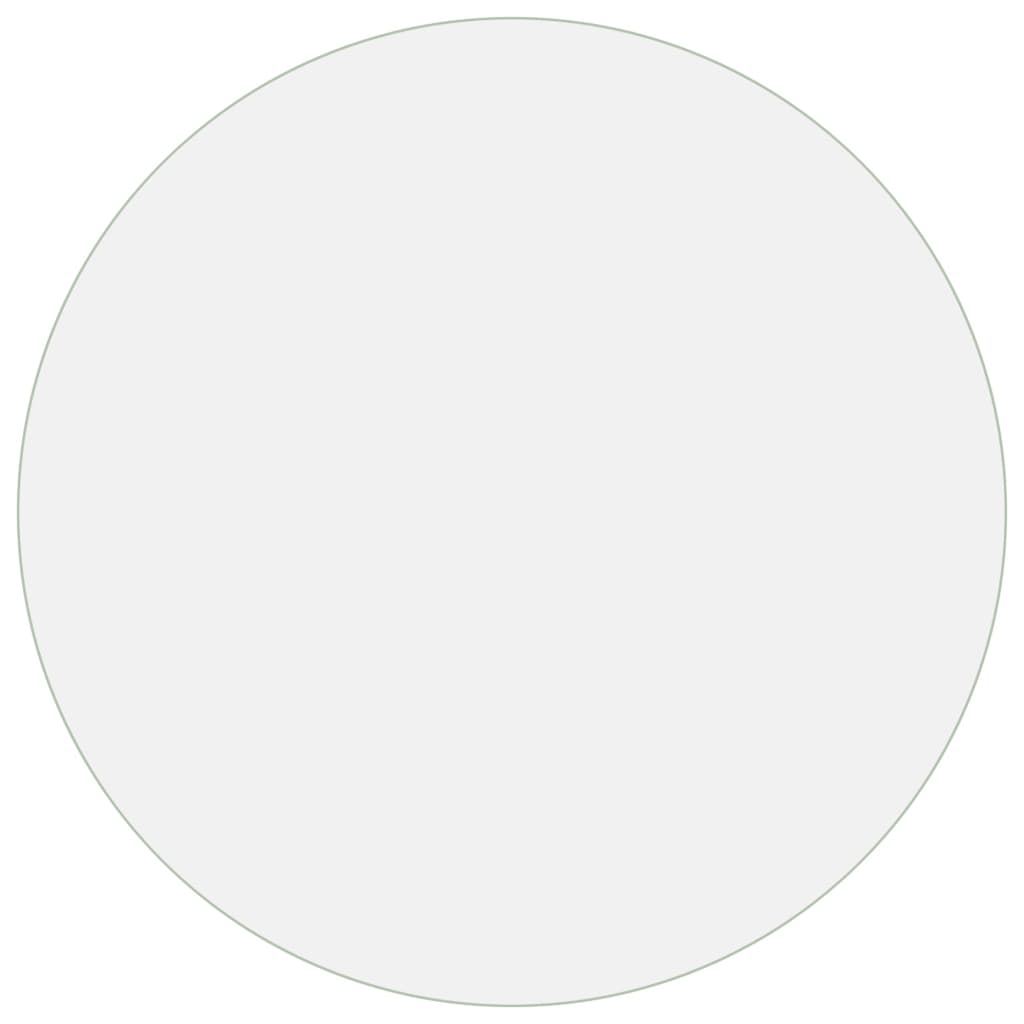 vidaXL Tafelbeschermer Ø60 cm 1,6 mm PVC transparant