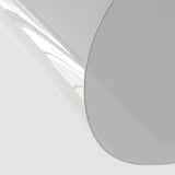 vidaXL Tafelbeschermer Ø60 cm 1,6 mm PVC transparant