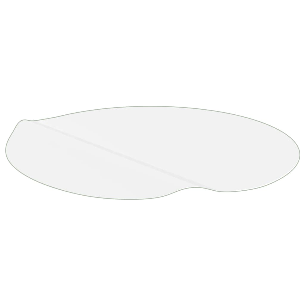 vidaXL Tafelbeschermer Ø60 cm 1,6 mm PVC transparant