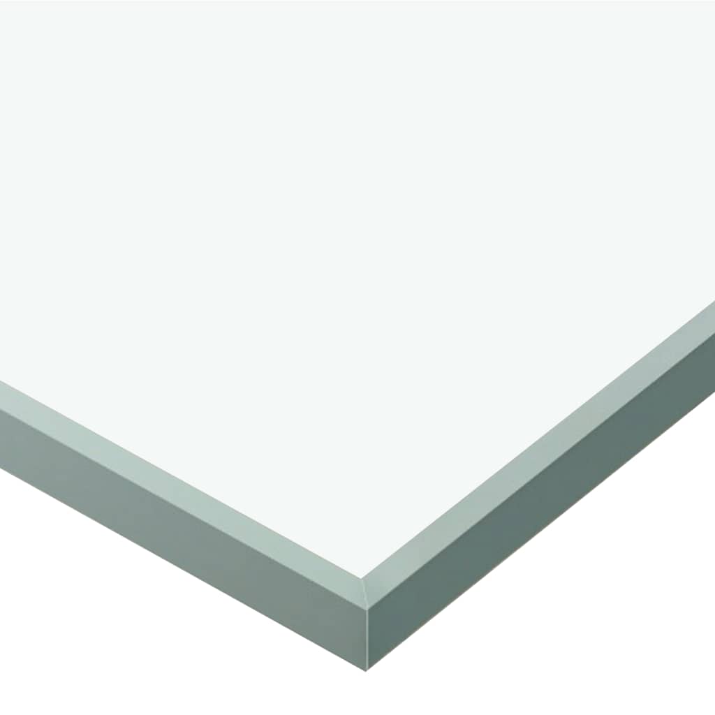 vidaXL Sliding Door 76x212 cm ESG Glass and Aluminium Silver