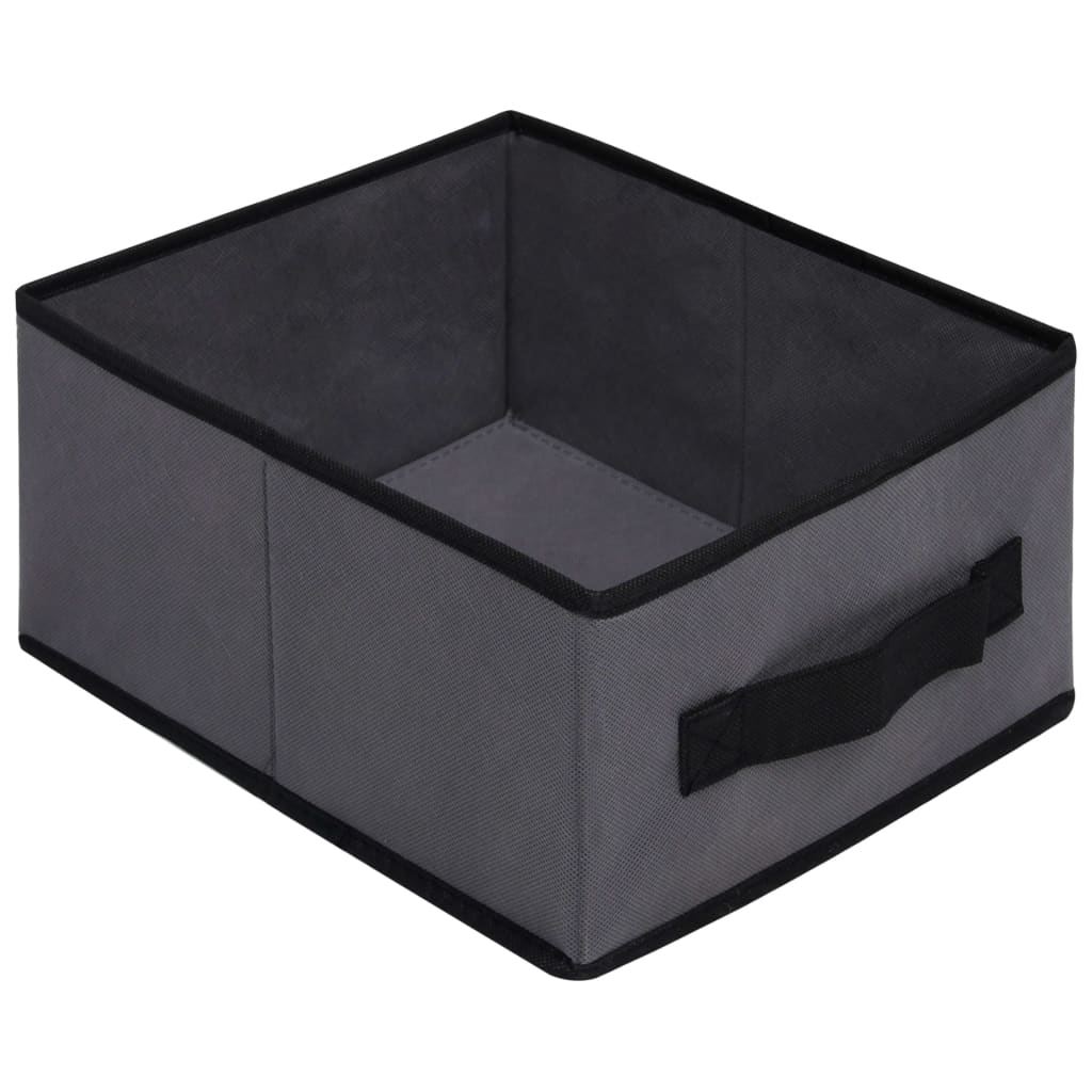 vidaXL Opbergkast met 6 lades 55x29x55 cm staal grijs