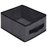 vidaXL Opbergkast met 6 lades 55x29x55 cm staal grijs