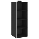 vidaXL Hanging Clothes Organizers 2 pcs with 4 Shelves Fabric