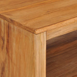 vidaXL Coffee table 110x60x40 cm solid teak wood
