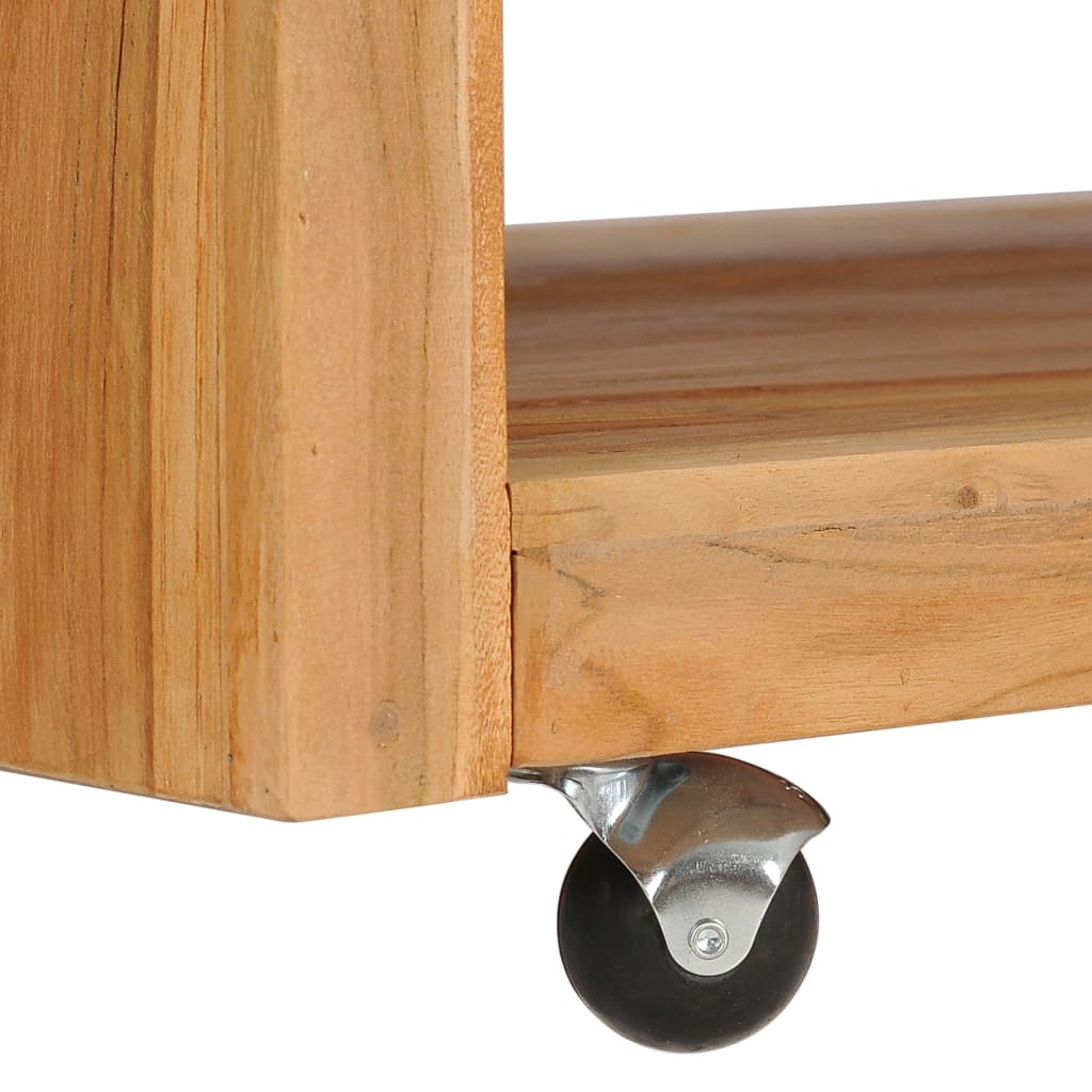 vidaXL Coffee table 110x60x40 cm solid teak wood