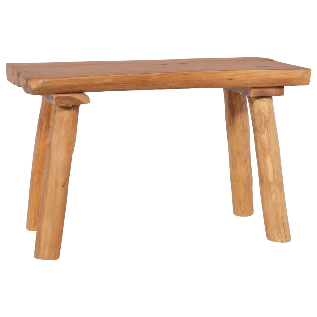 vidaXL Garden Bench 80 cm Solid Teak Wood