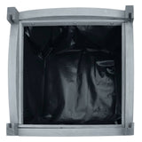 vidaXL Plantenbakken verhoogd 2 st 30x30x30 cm massief vurenhout