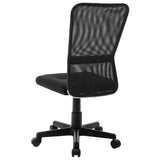 vidaXL Kantoorstoel 44x52x100 cm mesh stof zwart