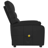 vidaXL Massagestoel kunstleer zwart