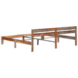 vidaXL Bed Frame without Mattress Solid Wood 200x200 cm