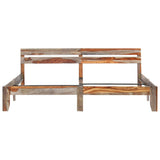vidaXL Bed Frame without Mattress Solid Wood 200x200 cm
