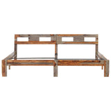 vidaXL Bed Frame without Mattress Solid Wood 200x200 cm