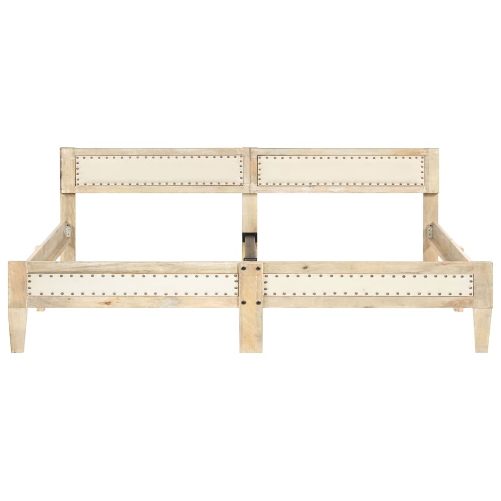 vidaXL Bed frame solid mango wood 200 cm