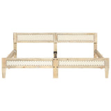 vidaXL Bed frame solid mango wood 200 cm