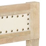 vidaXL Bed frame solid mango wood 200 cm
