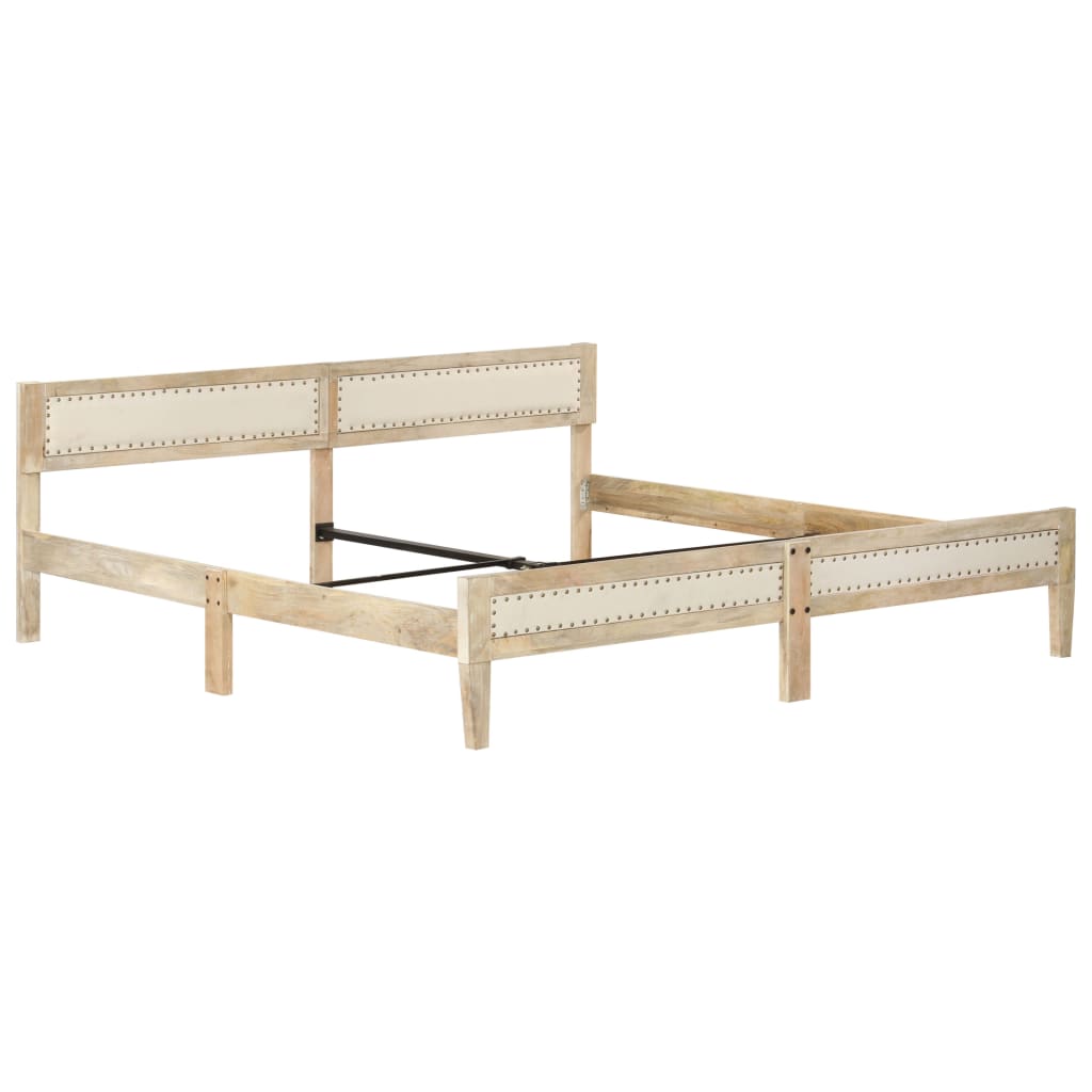 vidaXL Bed frame solid mango wood 200 cm