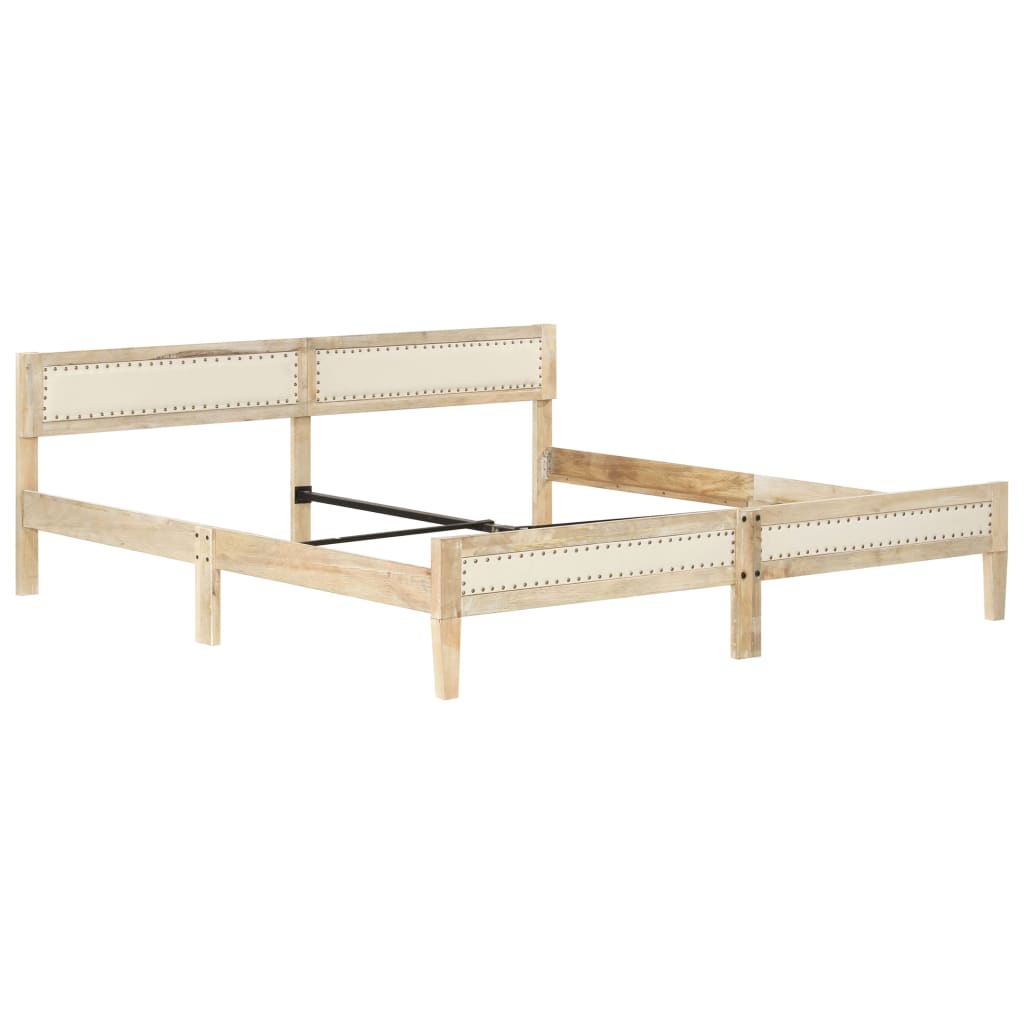 vidaXL Bed frame solid mango wood 200 cm