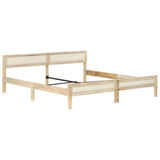 vidaXL Bed frame solid mango wood 200 cm