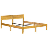 vidaXL Bed Frame Solid Mango Wood 180 cm