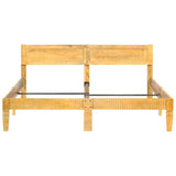 vidaXL Bed Frame Solid Mango Wood 180 cm