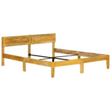 vidaXL Bed Frame Solid Mango Wood 180 cm