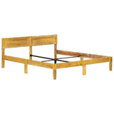 vidaXL Bed Frame Solid Mango Wood 180 cm