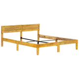 vidaXL Bed Frame Solid Mango Wood 180 cm