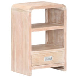 vidaXL Nachtkastje 40x30x60 cm massief acaciahout