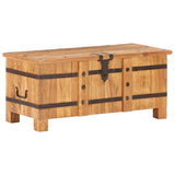 vidaXL Storage Chest 90x40x40 cm Solid Acacia Wood