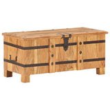 vidaXL Storage Chest 90x40x40 cm Solid Acacia Wood