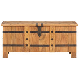 vidaXL Storage Chest 90x40x40 cm Solid Acacia Wood